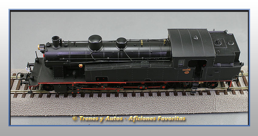 Locomotora vapor Serie 242 Ex Estado 242F-0210 - Renfe