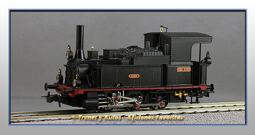 Locomotora vapor 030T Schneider Ex Norte - Renfe