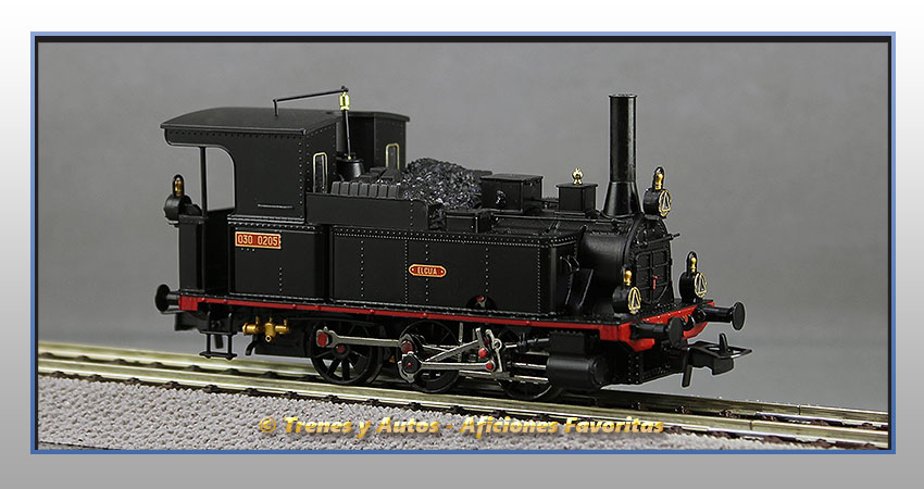 Locomotora vapor 030T Schneider Ex Norte - Renfe