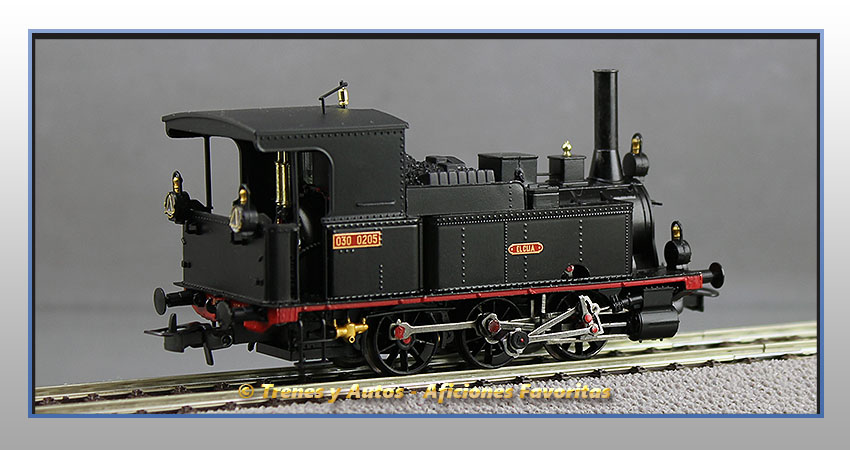 Locomotora vapor 030T Schneider Ex Norte - Renfe
