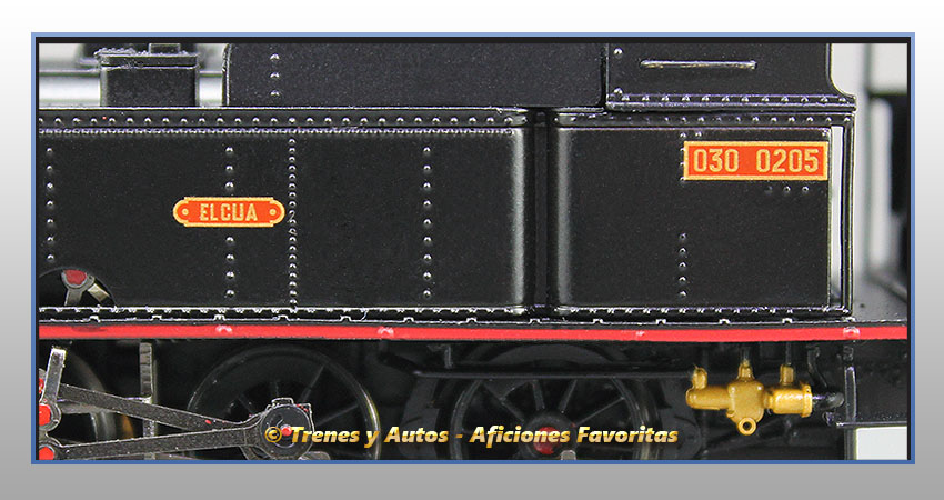 Locomotora vapor 030T Schneider Ex Norte - Renfe