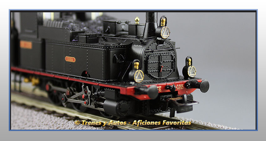 Locomotora vapor 030T Schneider Ex Norte - Renfe