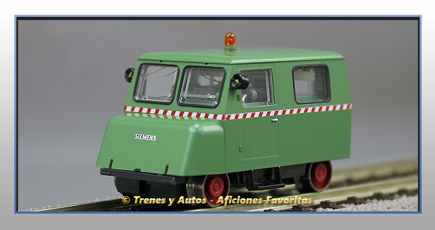 Dresina de inspección Siemens KLv 12 - DB