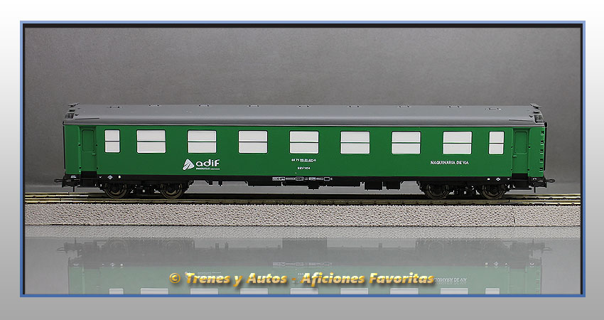 Coche SSV-1014 "Maquinaria de vía" - Adif-Renfe