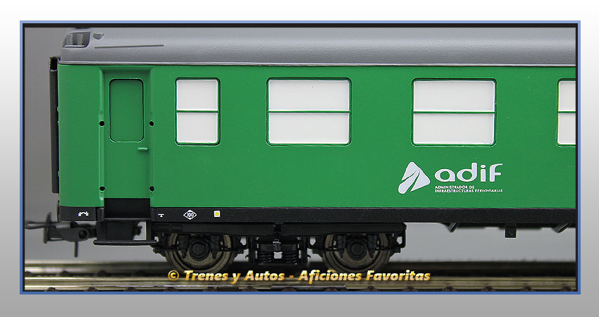 Coche SSV-1014 "Maquinaria de vía" - Adif-Renfe