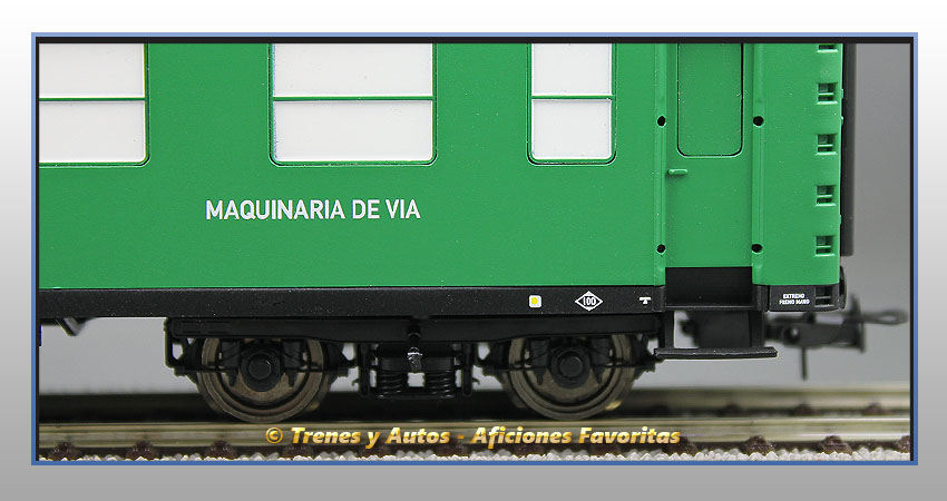 Coche SSV-1014 "Maquinaria de vía" - Adif-Renfe