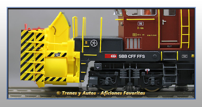 Máquina quitanieves rotativo Beilhack Xrotm 96 - SBB