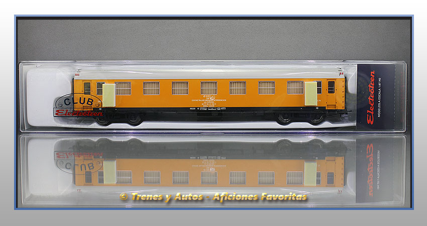 Coche taller mediana intervención Serie 6000 TMI SSA-1003 - Renfe