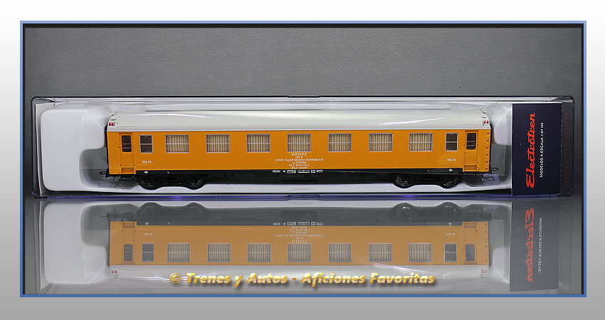 Coche taller mediana intervención Serie 6000 TMI SSA-1003 - Renfe