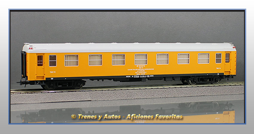 Coche taller mediana intervención Serie 6000 TMI SSA-1003 - Renfe