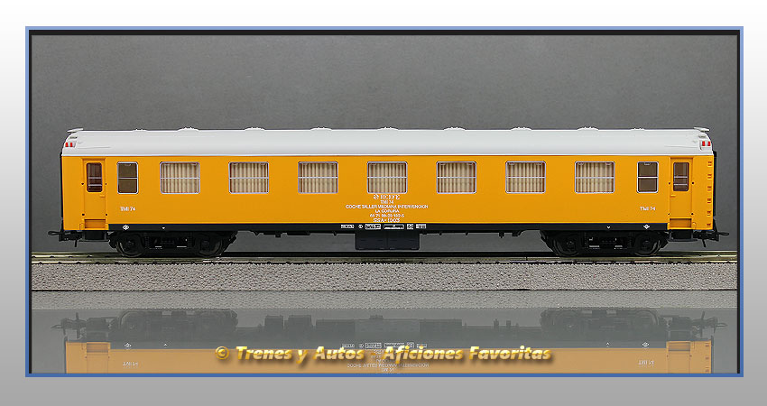 Coche taller mediana intervención Serie 6000 TMI SSA-1003 - Renfe