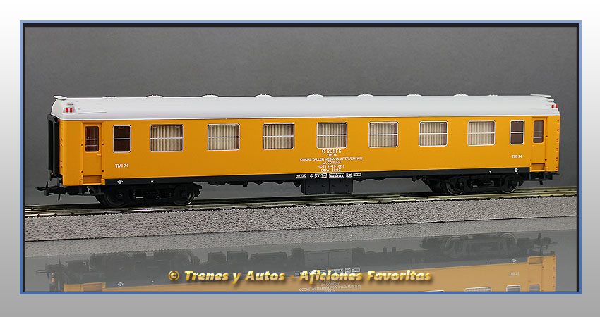 Coche taller mediana intervención Serie 6000 TMI SSA-1003 - Renfe