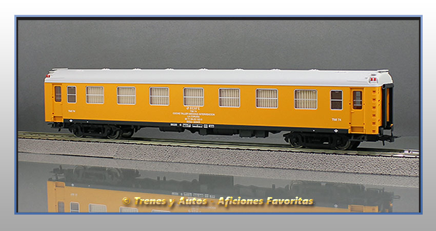 Coche taller mediana intervención Serie 6000 TMI SSA-1003 - Renfe