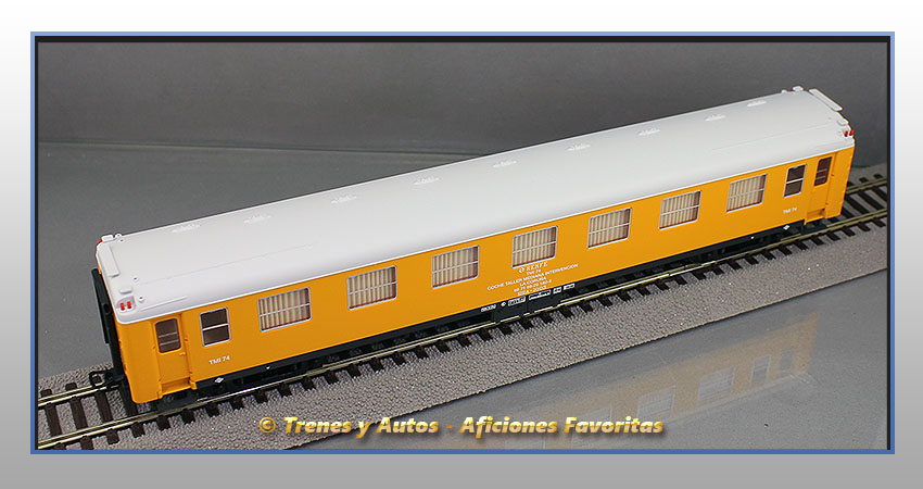 Coche taller mediana intervención Serie 6000 TMI SSA-1003 - Renfe