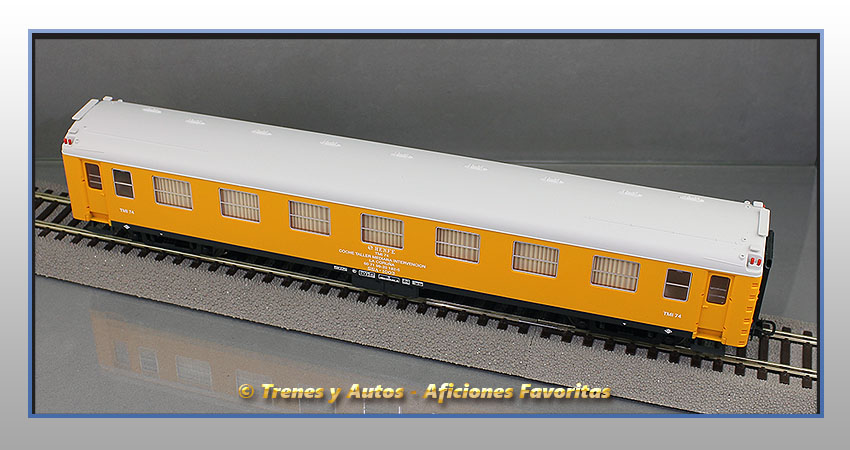 Coche taller mediana intervención Serie 6000 TMI SSA-1003 - Renfe