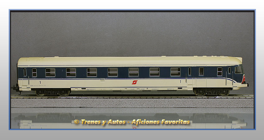 Coche pasajeros AD4h con cabina conducción - ÖBB