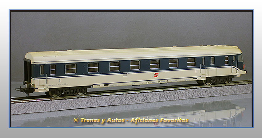 Coche pasajeros AD4h con cabina conducción - ÖBB