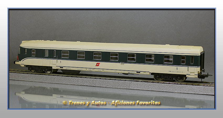 Coche pasajeros AD4h con cabina conducción - ÖBB