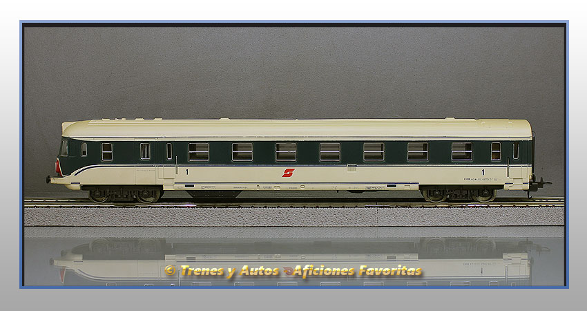 Coche pasajeros AD4h con cabina conducción - ÖBB