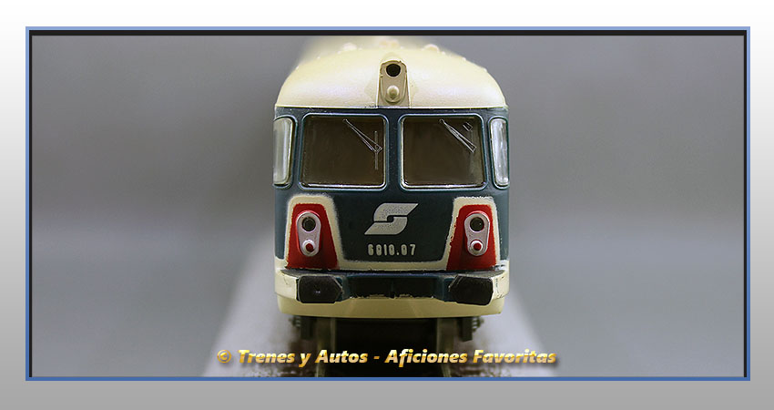 Coche pasajeros AD4h con cabina conducción - ÖBB