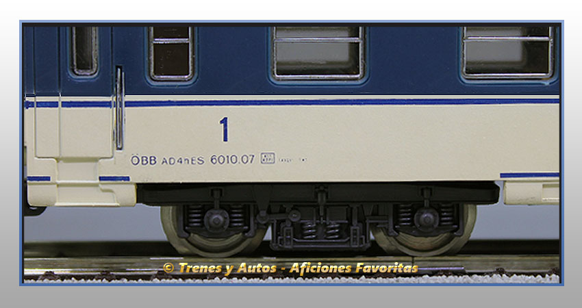 Coche pasajeros AD4h con cabina conducción - ÖBB