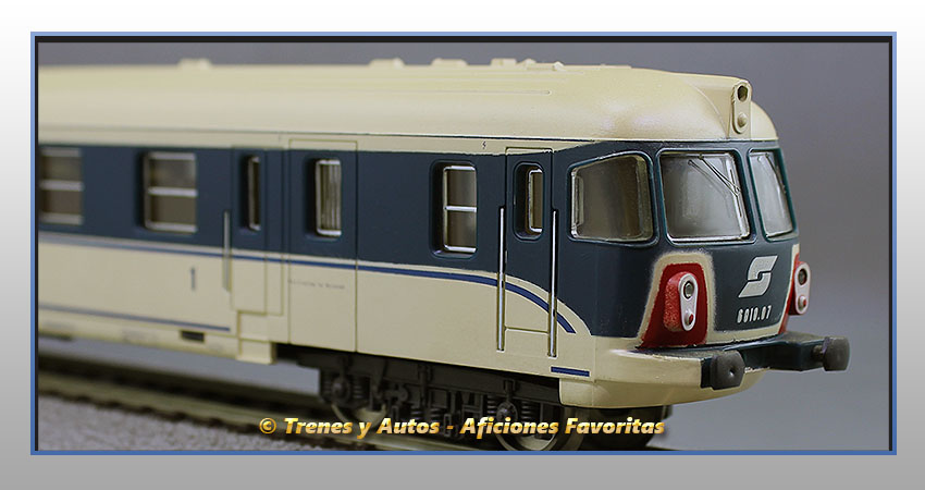 Coche pasajeros AD4h con cabina conducción - ÖBB