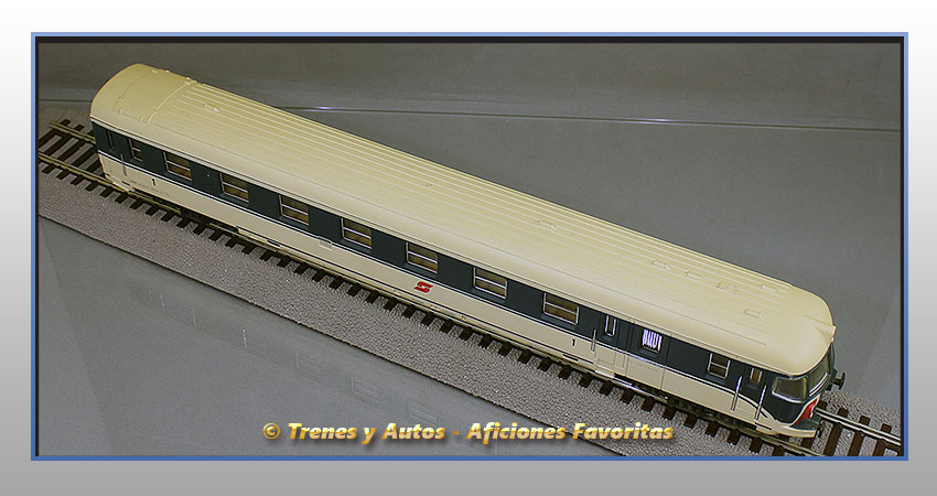 Coche pasajeros AD4h con cabina conducción - ÖBB