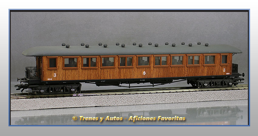 Coche pasajeros C - SJ