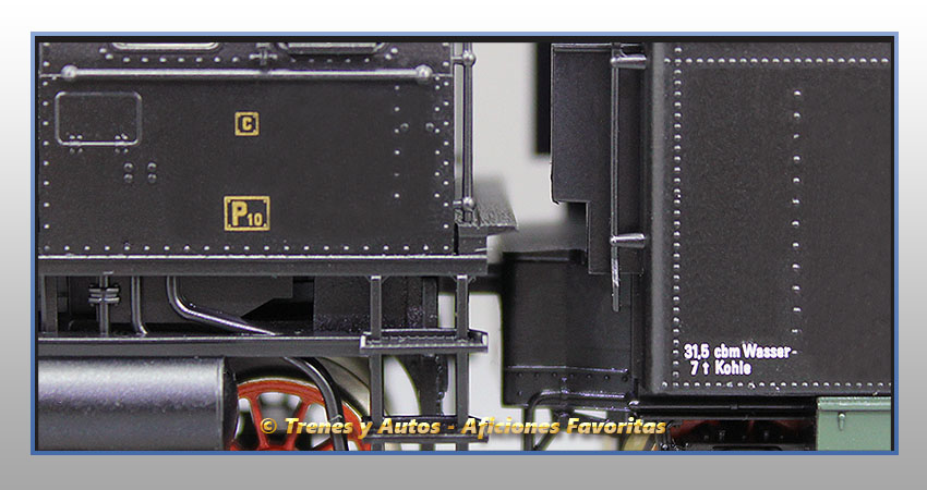 Locomotora vapor Serie P10 2810 - KPEV