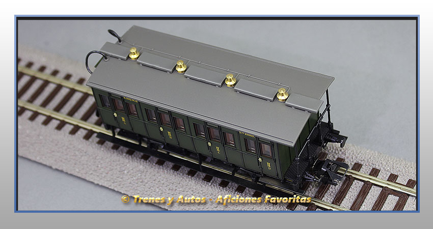 Coche pasajeros Royal Bavarian Tipo B 10889 - K.Bay.Sts.B