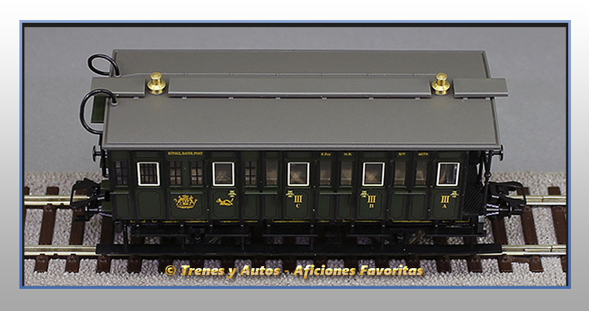 Coche pasajeros Royal Bavarian Tipo CPost 4679 - K.Bay.Sts.B