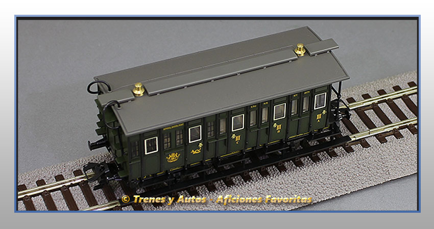 Coche pasajeros Royal Bavarian Tipo CPost 4679 - K.Bay.Sts.B