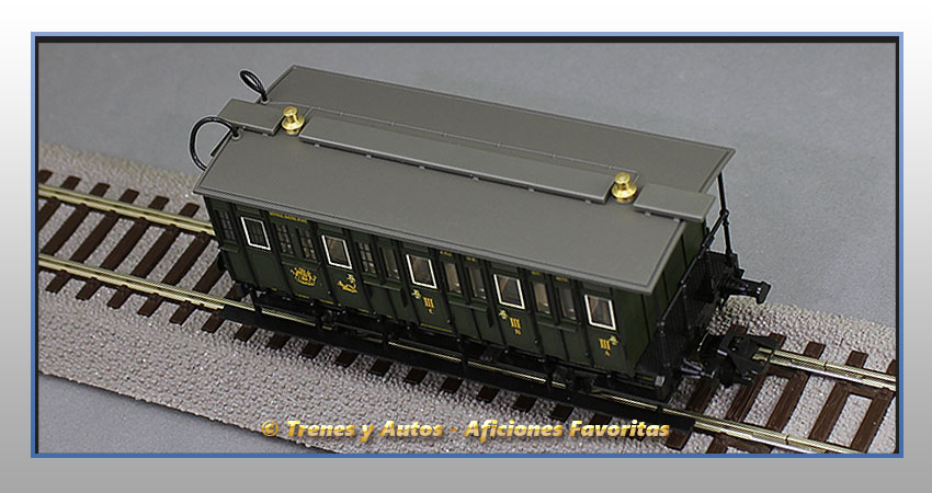 Coche pasajeros Royal Bavarian Tipo CPost 4679 - K.Bay.Sts.B
