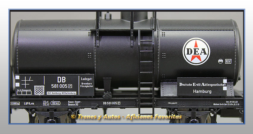 Vagón cisterna - DB