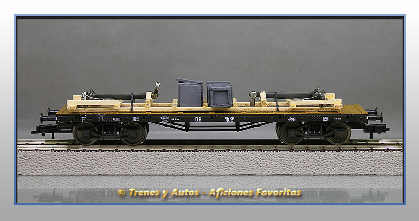 Vagón plataforma telero Tipo SSk - DB