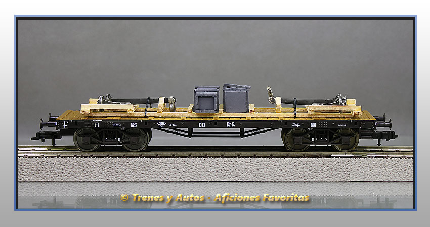 Vagón plataforma telero Tipo SSk - DB