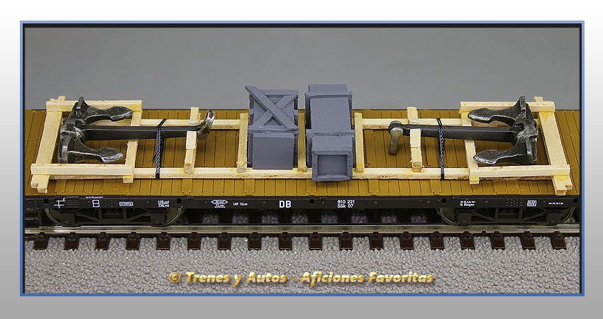 Vagón plataforma telero Tipo SSk - DB