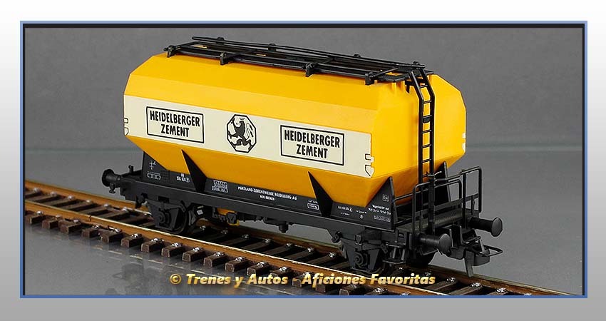 Vagón tolva cemento "Heidelberger Zement" - DB