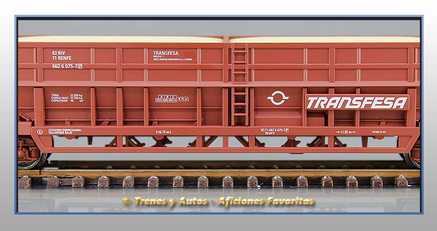 Vagón tolva "Transfesa" - Renfe