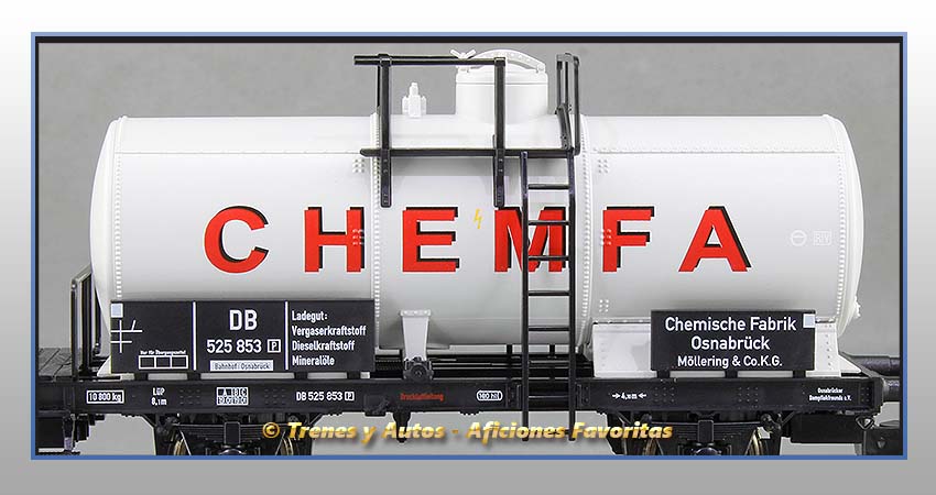 Vagón cisterna "Chemfa" - DB