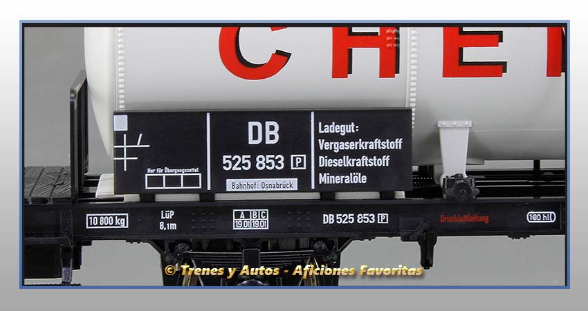 Vagón cisterna "Chemfa" - DB