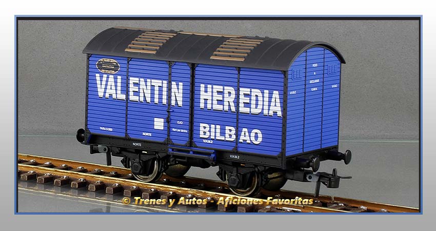Vagón transporte de vino "Valentín Heredia" - Norte