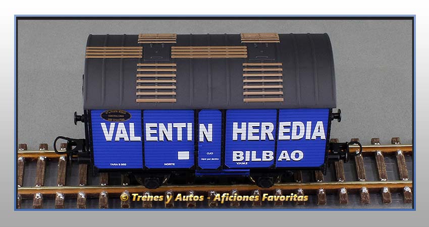 Vagón transporte de vino "Valentín Heredia" - Norte