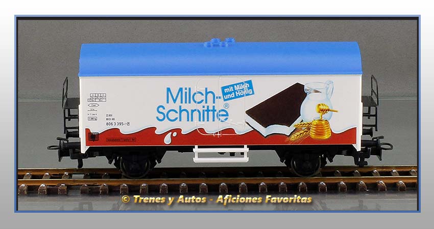 Vagón cerrado refrigerado "Milch-Schnitte" - Privado