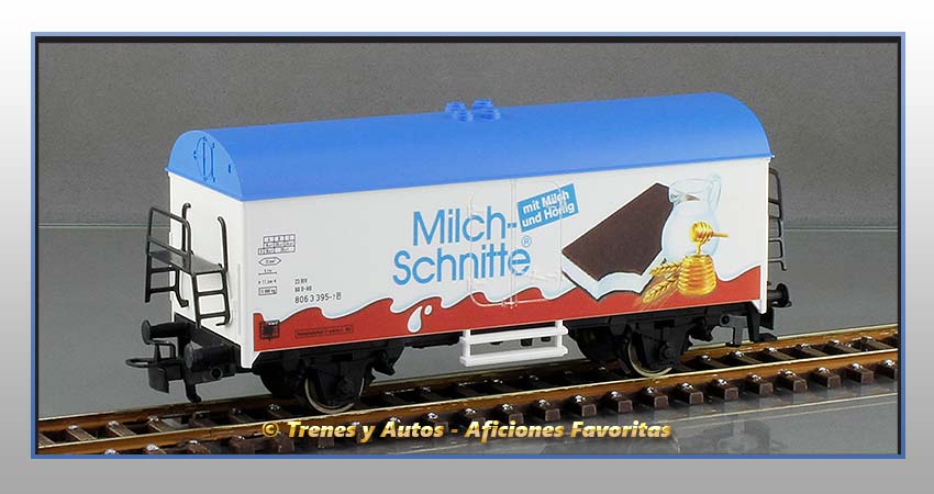Vagón cerrado refrigerado "Milch-Schnitte" - Privado