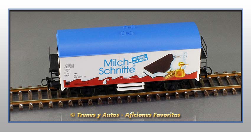 Vagón cerrado refrigerado "Milch-Schnitte" - Privado
