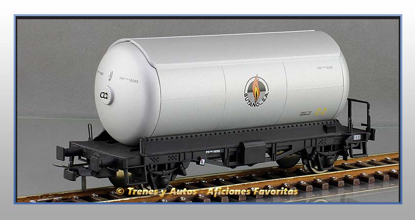 Vagón cisterna gases licuados "Butano S.A." - Renfe