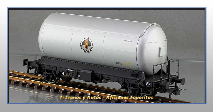Vagón cisterna gases licuados "Butano S.A." - Renfe