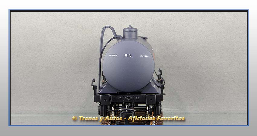 Vagón cisterna unificada con garita "Campsa" - Renfe