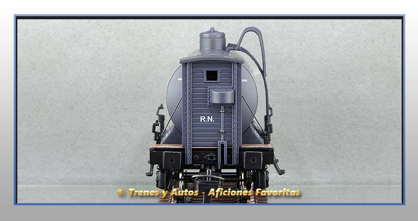 Vagón cisterna unificada con garita "Campsa" - Renfe